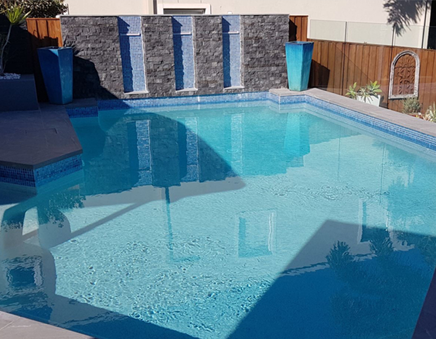 Inground swimming pool built by Bellevista Pools - Image 69