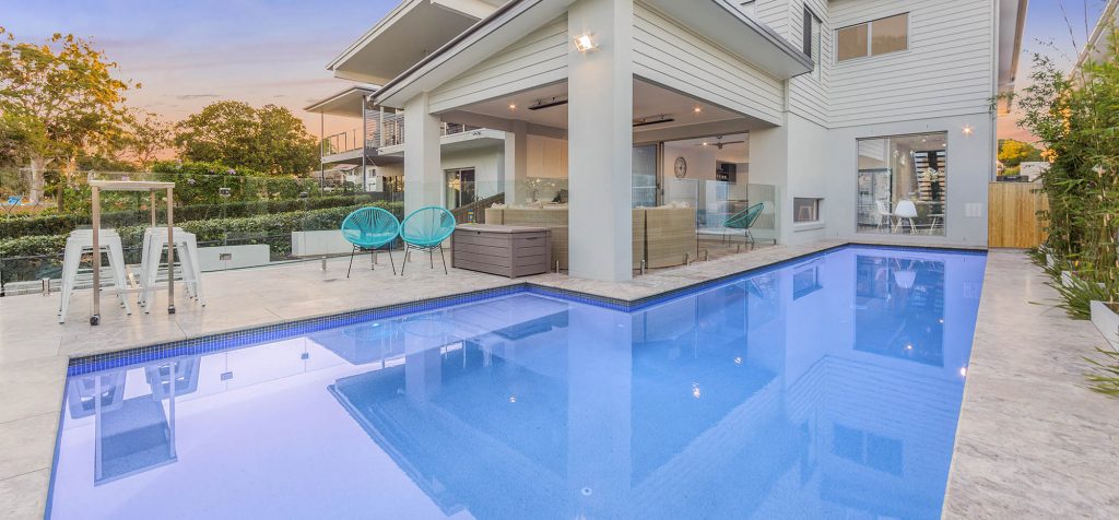 Inground swimming pool built by Bellevista Pools - Image 2